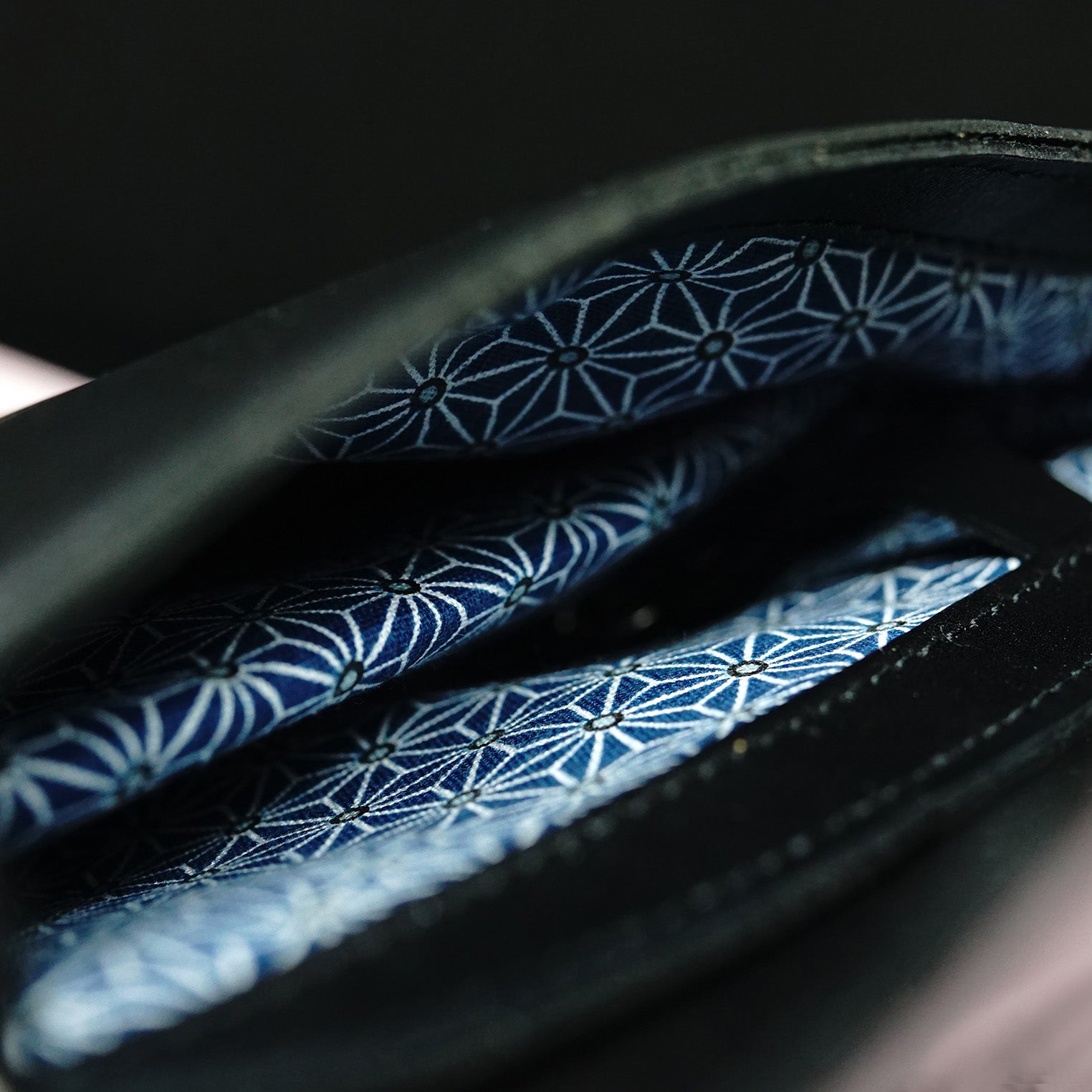 Lederhandtasche für Frauen Noir