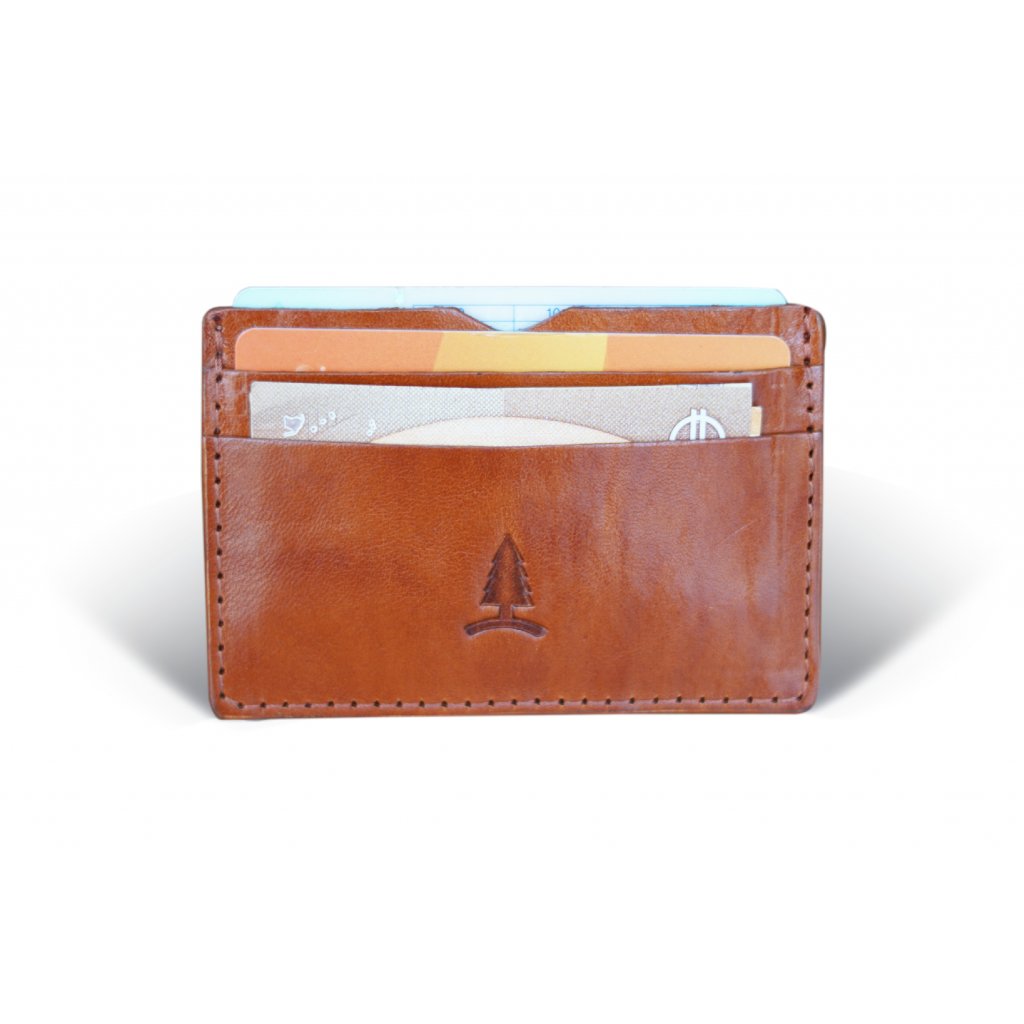 Leather case for cards and banknotes Champ