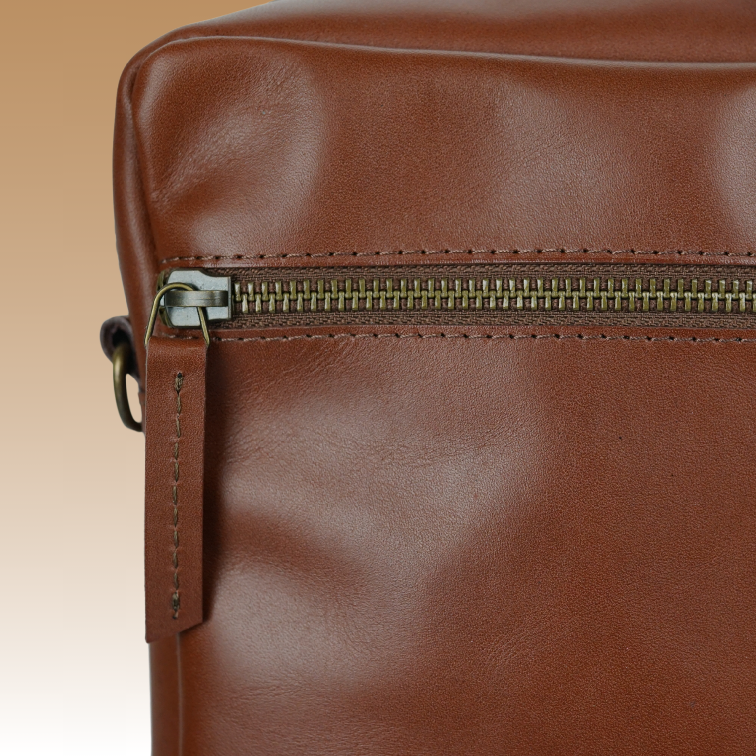 Caballo leren laptoptas